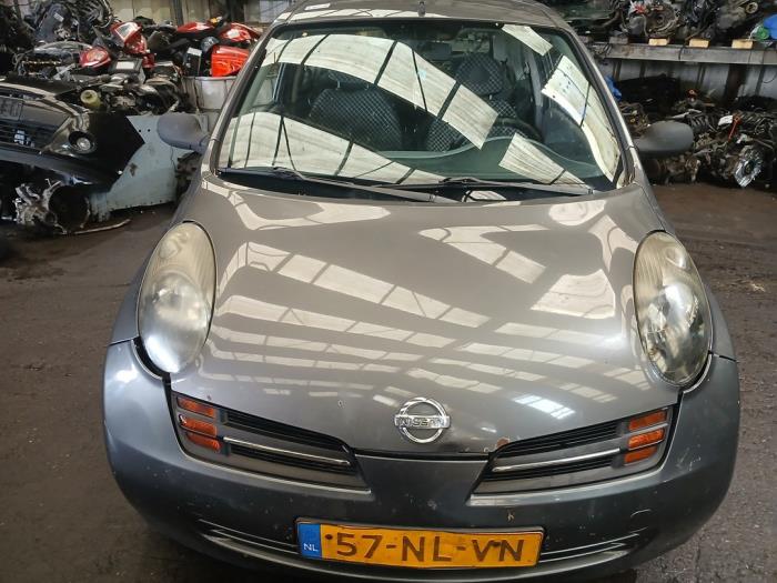 Nissan Micra 1.2 16V Sloopvoertuig (2003, Grijs)