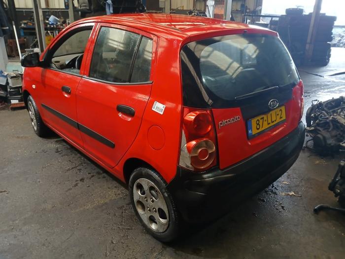 Kia Picanto 1.0 12V Sloopvoertuig (2010, Rood)