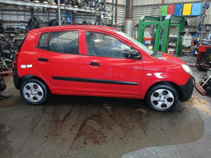 Kia Picanto 1.0 12V Sloopvoertuig (2010, Rood)