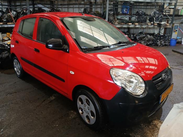 Kia Picanto 1.0 12V Sloopvoertuig (2010, Rood)