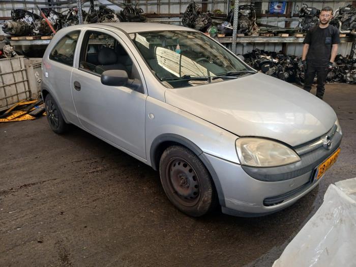Opel Corsa C 1.0 12V Sloopvoertuig (2003, Grijs)