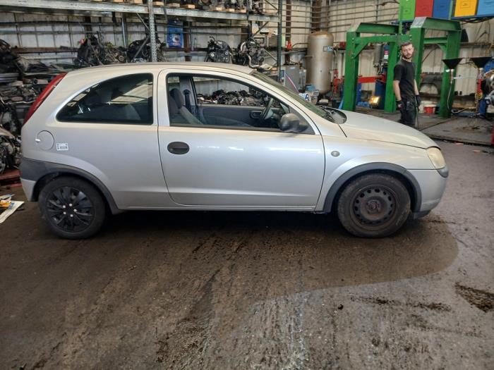 Opel Corsa C 1.0 12V Sloopvoertuig (2003, Grijs)