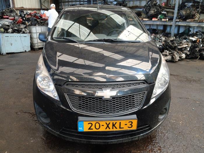 Chevrolet Spark 1.0 16V Bifuel Sloopvoertuig (2012, Zwart)