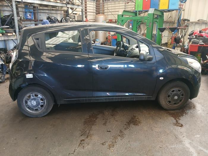 Chevrolet Spark 1.0 16V Bifuel Sloopvoertuig (2012, Zwart)