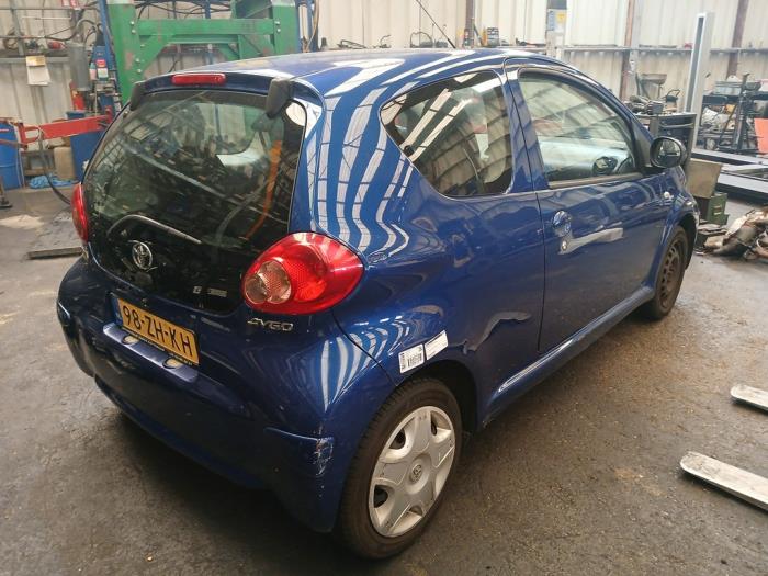 Toyota Aygo 1.0 12V VVT-i Sloopvoertuig (2008, Blauw)