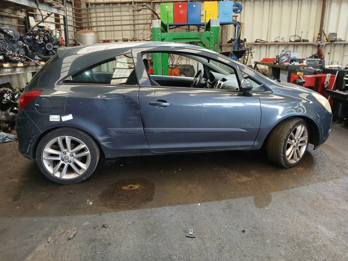Opel Corsa D 1.2 16V Sloopvoertuig (2007, Grijs)