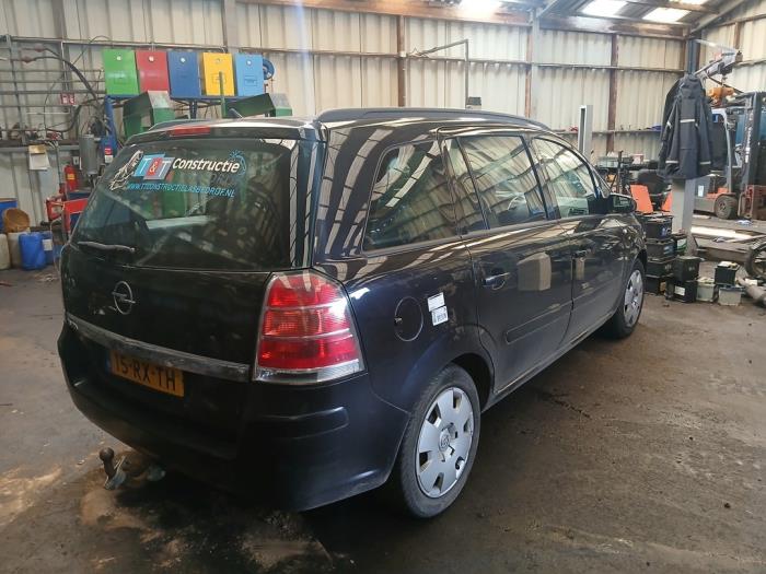 Opel Zafira 1.6 16V Sloopvoertuig (2005, Zwart)