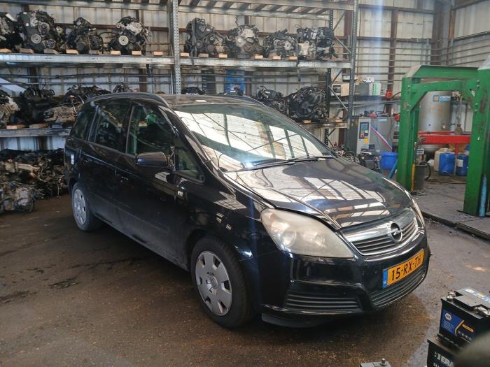 Opel Zafira 1.6 16V Sloopvoertuig (2005, Zwart)