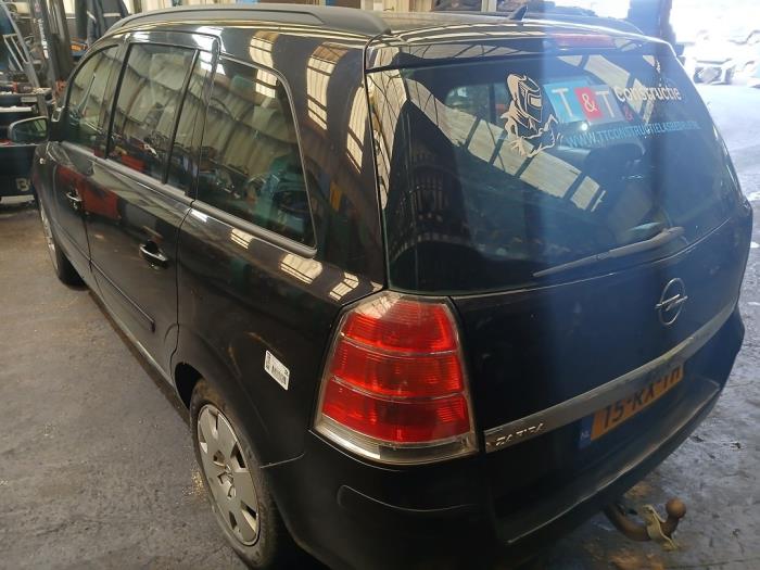 Opel Zafira 1.6 16V Sloopvoertuig (2005, Zwart)