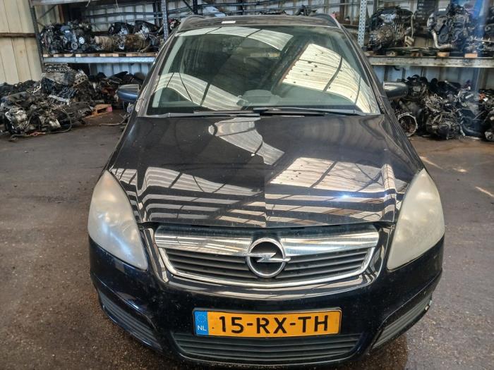 Opel Zafira 1.6 16V Sloopvoertuig (2005, Zwart)