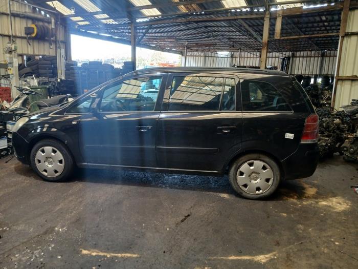Opel Zafira 1.6 16V Sloopvoertuig (2005, Zwart)