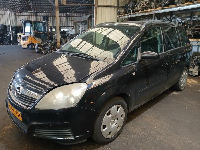 Opel Zafira 1.6 16V Sloopvoertuig (2005, Zwart)