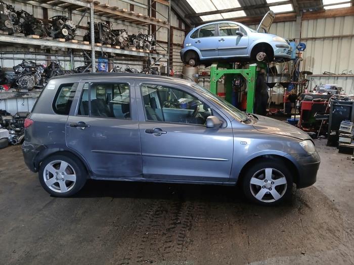 Mazda 2 1.4 16V Sloopvoertuig (2004, Grijs)