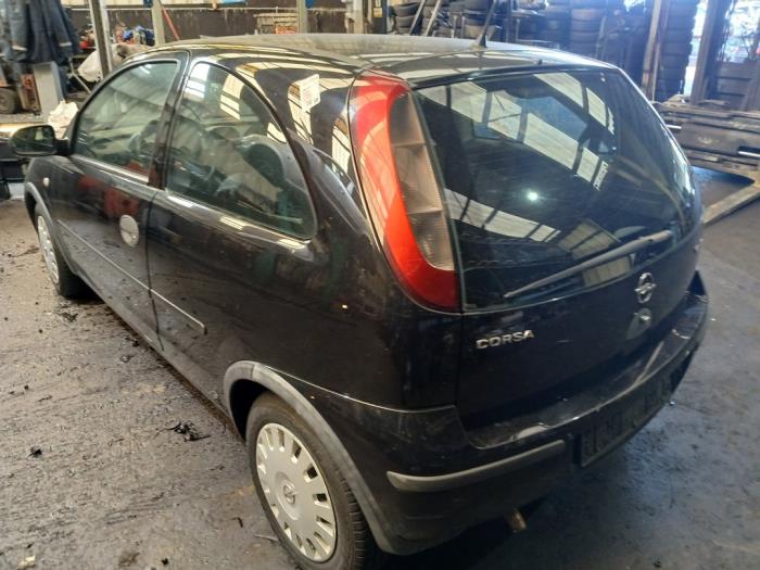 Opel Corsa C 1.2 16V Twin Port Sloopvoertuig (2005, Zwart)