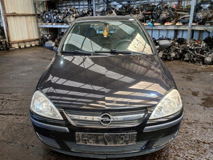Opel Corsa C 1.2 16V Twin Port Sloopvoertuig (2005, Zwart)