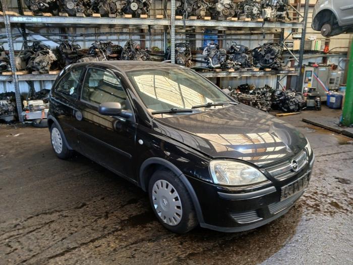 Opel Corsa C 1.2 16V Twin Port Sloopvoertuig (2005, Zwart)