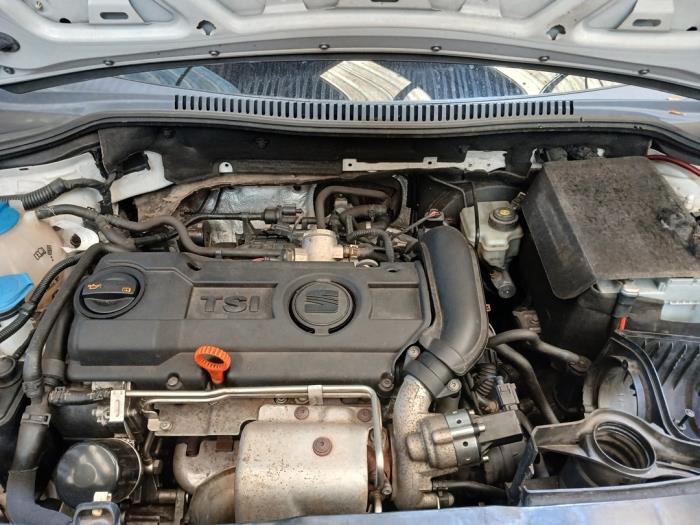 Seat Leon 1.4 TSI 16V Sloopvoertuig (2011, Wit)