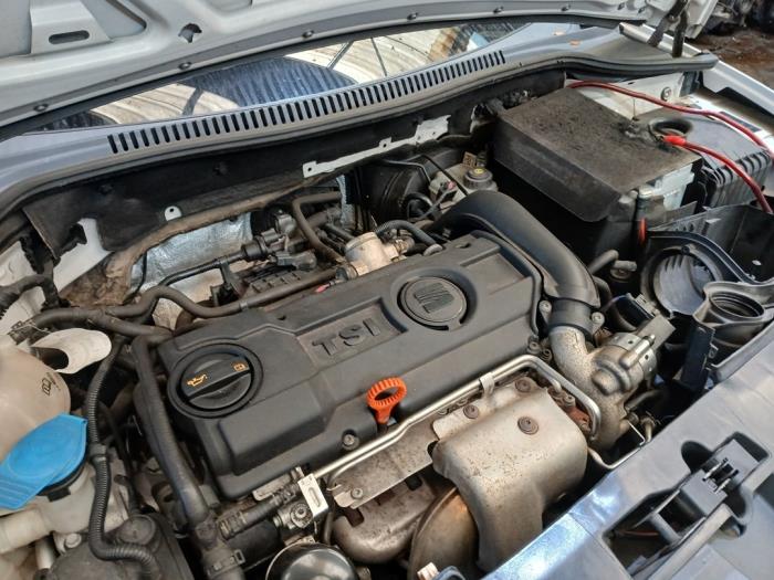 Seat Leon 1.4 TSI 16V Sloopvoertuig (2011, Wit)