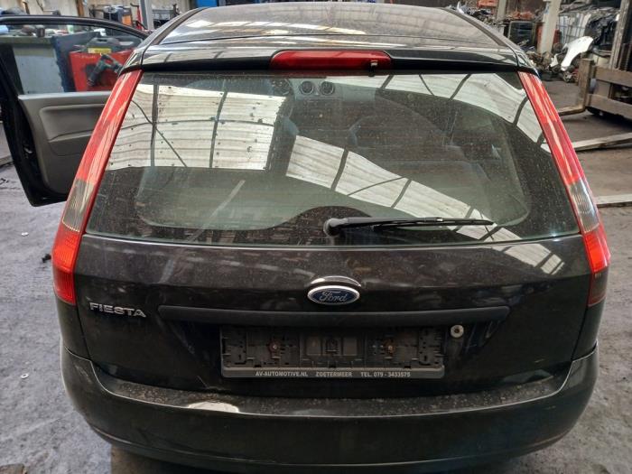 Ford Fiesta 5 1.25 16V Sloopvoertuig (2003, Zwart)