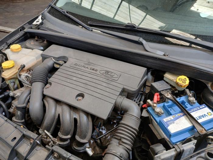 Ford Fiesta 5 1.25 16V Sloopvoertuig (2003, Zwart)