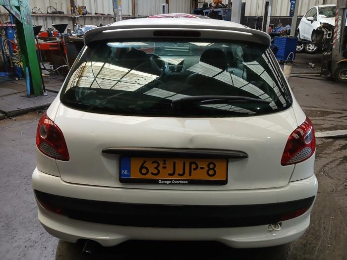Peugeot 206+ 1.1 XR,XS Sloopvoertuig (2009, Wit)