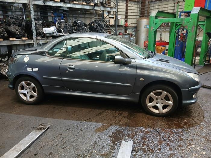 Peugeot 206 CC 1.6 16V Sloopvoertuig (2006, Grijs)