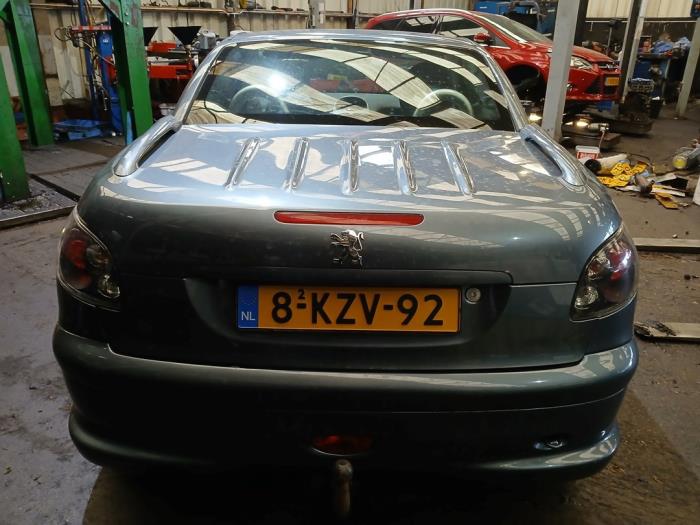 Peugeot 206 CC 1.6 16V Sloopvoertuig (2006, Grijs)
