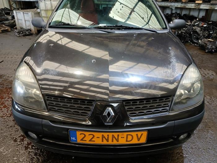 Renault Clio II 1.2 Sloopvoertuig (2003, Zwart)