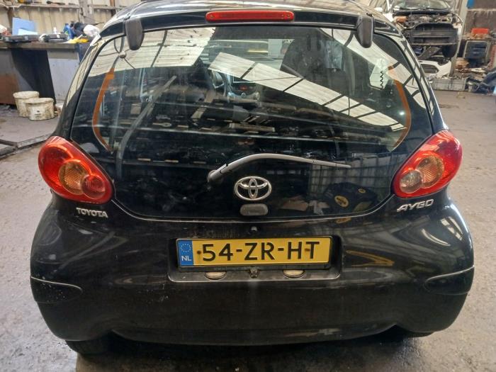 Toyota Aygo 1.0 12V VVT-i Sloopvoertuig (2008, Zwart)