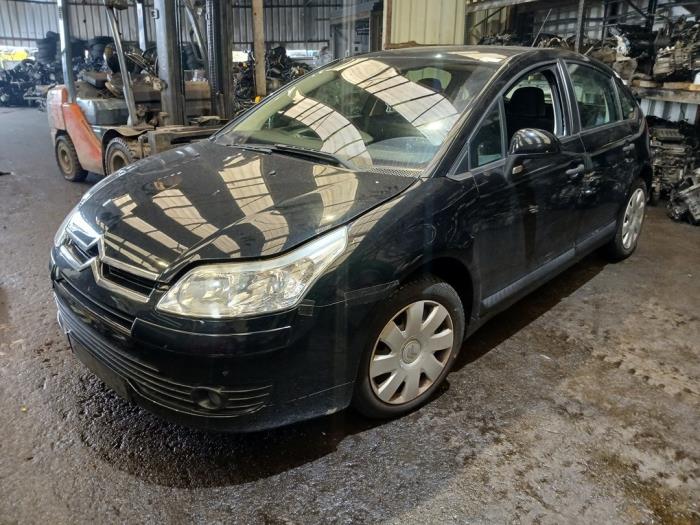 Citroen C4 Berline 1.4 16V Sloopvoertuig (2008, Zwart)
