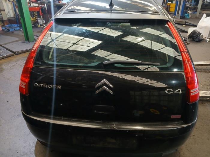 Citroen C4 Berline 1.4 16V Sloopvoertuig (2008, Zwart)