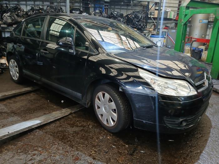 Citroen C4 Berline 1.4 16V Sloopvoertuig (2008, Zwart)