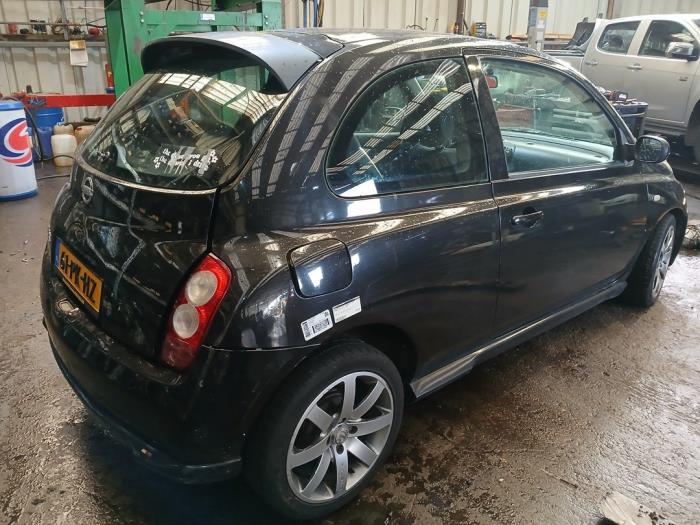 Nissan Micra 1.2 16V Sloopvoertuig (2004, Zwart)