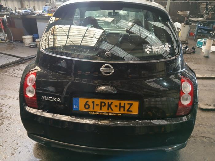 Nissan Micra 1.2 16V Sloopvoertuig (2004, Zwart)