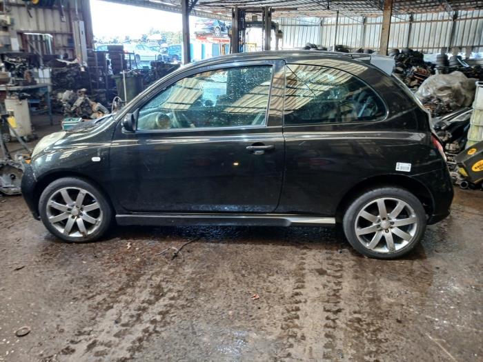 Nissan Micra 1.2 16V Sloopvoertuig (2004, Zwart)