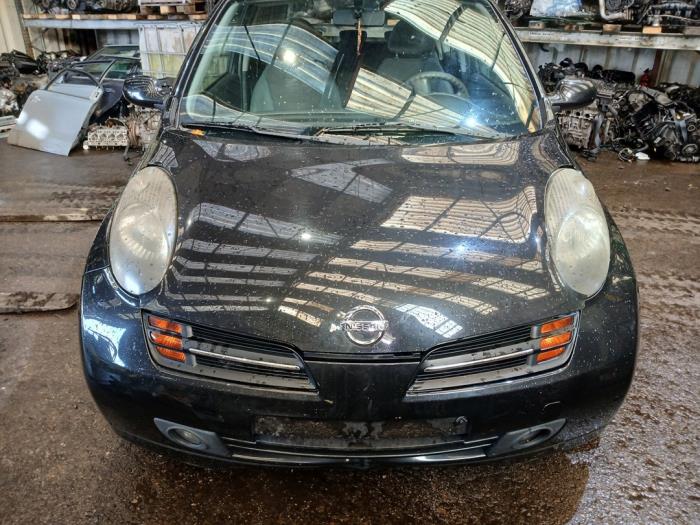 Nissan Micra 1.2 16V Sloopvoertuig (2004, Zwart)