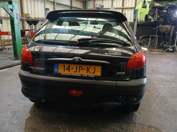 Peugeot 206 1.6 16V Sloopvoertuig (2002, Zwart)