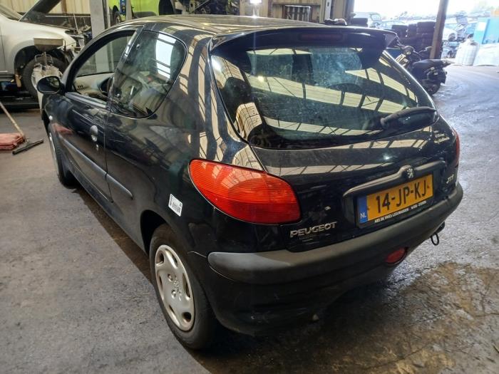 Peugeot 206 1.6 16V Sloopvoertuig (2002, Zwart)
