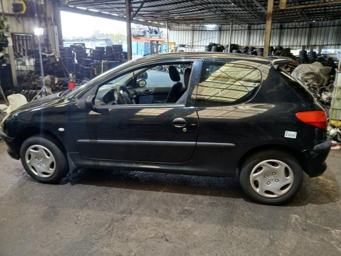 Peugeot 206 1.6 16V Sloopvoertuig (2002, Zwart)