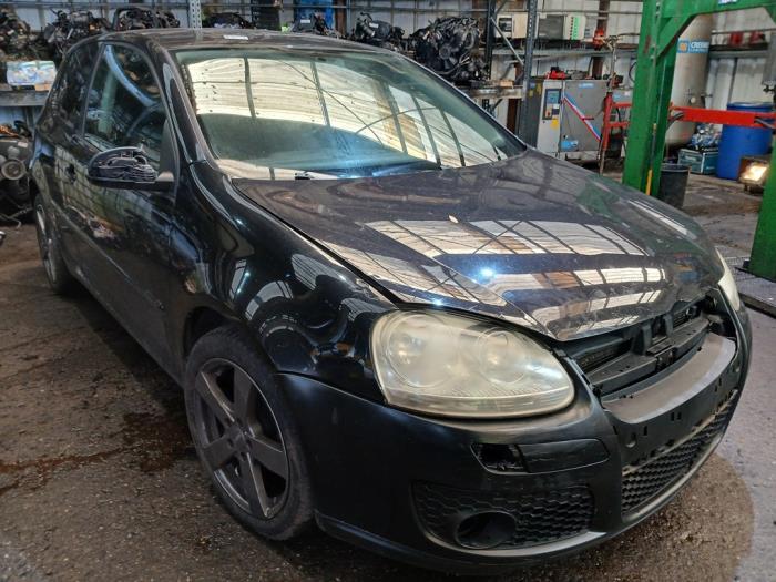 Volkswagen Golf V 1.6 FSI 16V Sloopvoertuig (2007, Zwart)