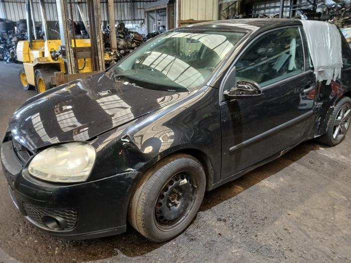Volkswagen Golf V 1.6 FSI 16V Sloopvoertuig (2007, Zwart)