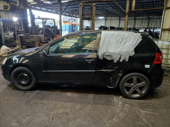 Volkswagen Golf V 1.6 FSI 16V Sloopvoertuig (2007, Zwart)