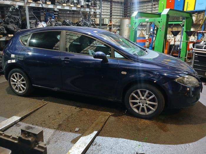 Seat Leon 1.6 Sloopvoertuig (2007, Blauw)