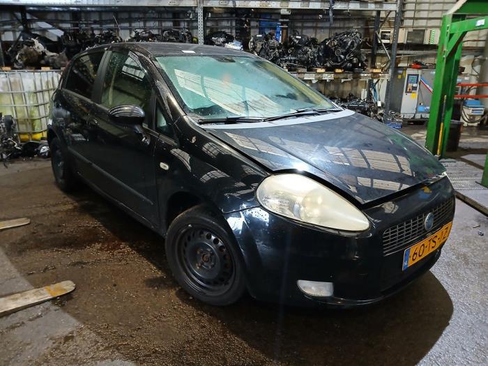Fiat Grande Punto 1.2 Sloopvoertuig (2007, Zwart)