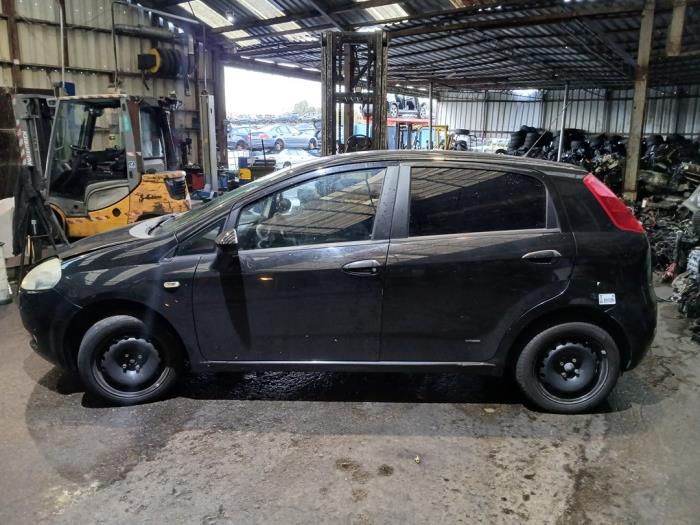 Fiat Grande Punto 1.2 Sloopvoertuig (2007, Zwart)