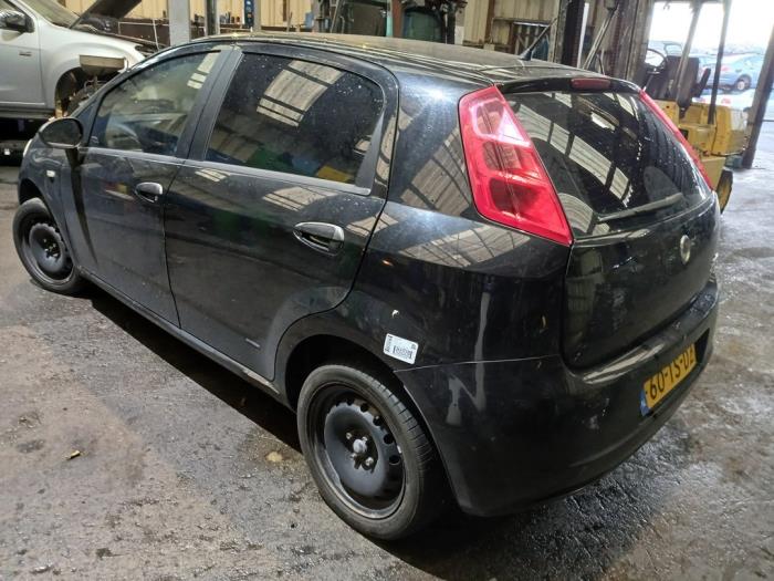 Fiat Grande Punto 1.2 Sloopvoertuig (2007, Zwart)
