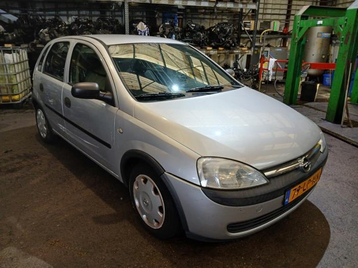 Opel Corsa C 1.2 16V Sloopvoertuig (2003, Grijs)