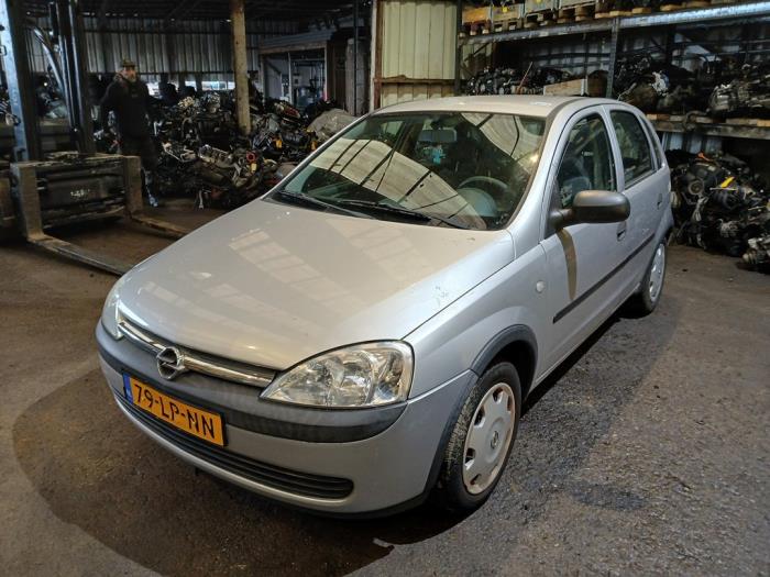 Opel Corsa C 1.2 16V Sloopvoertuig (2003, Grijs)