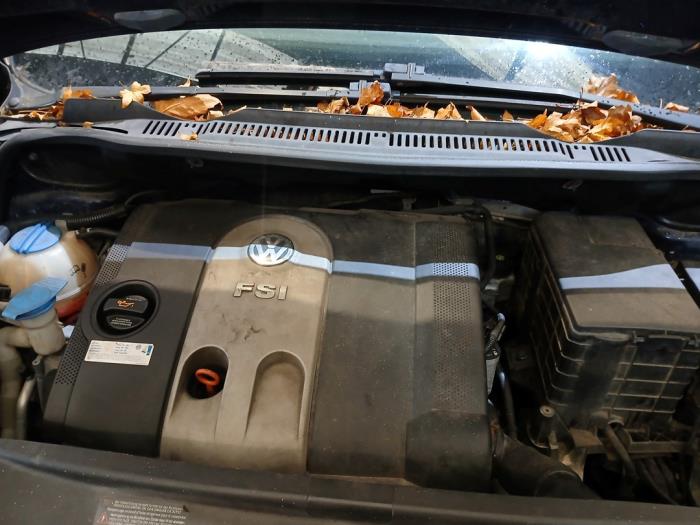 Volkswagen Touran 1.6 FSI 16V Sloopvoertuig (2003, Blauw)