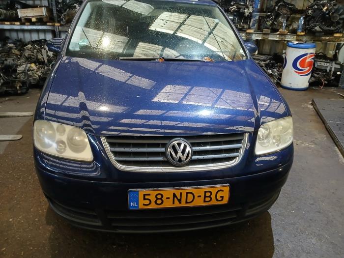 Volkswagen Touran 1.6 FSI 16V Sloopvoertuig (2003, Blauw)